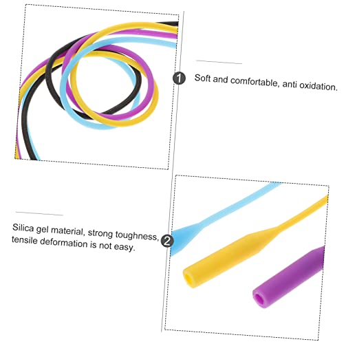 Hemoton 4 Pçs Cordões Para Óculos De Sol Femininos Cordão Para Crianças Esportivas Correntes Para Óc