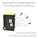 uweione Portable Tennis Ball Machine, Three-Position Adjustable Pull Rod, Dual-Mode Control, Remote Control and Mobile Phone Control, No Worries for Single Person Training
