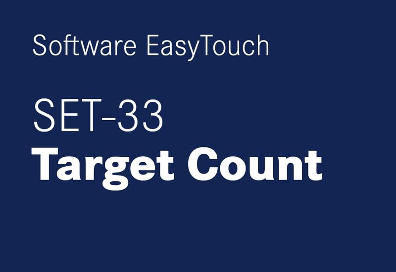 Software EasyTouch Target-count Kern SET-33 para conteo por objetivo 2