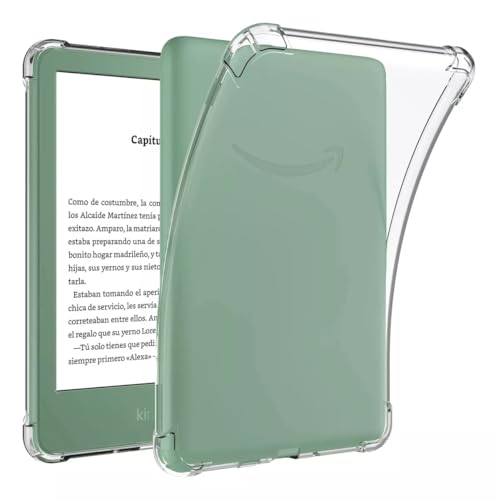 Capa Case Transparente para Kindle Modelo RS23CV de 11 Geração 2024 + Película Protetora