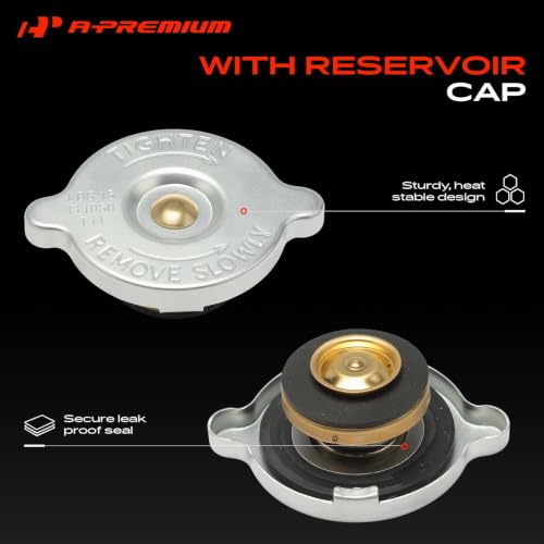 A-Premium Engine Radiator Coolant Reservoir Overflow Tank W/Cap & Hose by A-Premium - Used condition - Image 6