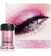 Kuuleyn Glitter Eyeshadow, Eye Shadow,12 Colors Glitter Eyeshadow Beauty Eyes Pigment Powder Lips...