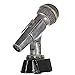 Decade Awards Silver Microphone Trophy - Celebrate Their Voice with This Mic Award for Announcer, DJ, Karaoke or Singing - Engraved Plate on Request (6 Inch Tall)