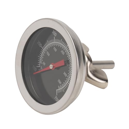 BRIGHTFUFU Stainless Steel Bimetallic Oven Thermometer Accurate Meat Thermometer for Grilling