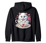 Charming Kitten Teacup Floral Expressions