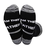 JXGZSO Funny Socks For Father Days I Am Their Father Socks Science Fiction Film Fans Gift Movie Inspired Gift