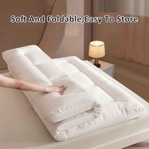 Divano letto matrimoniale pieghevole morbido peluche biancheria da letto per casa e camera degli ospiti, ideale per spazi minimalisti e tradizionali, comoda soluzione per dormire