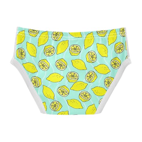 Cotton Little Boys Briefs Soft Lemon Fruit Toddler Underwear2