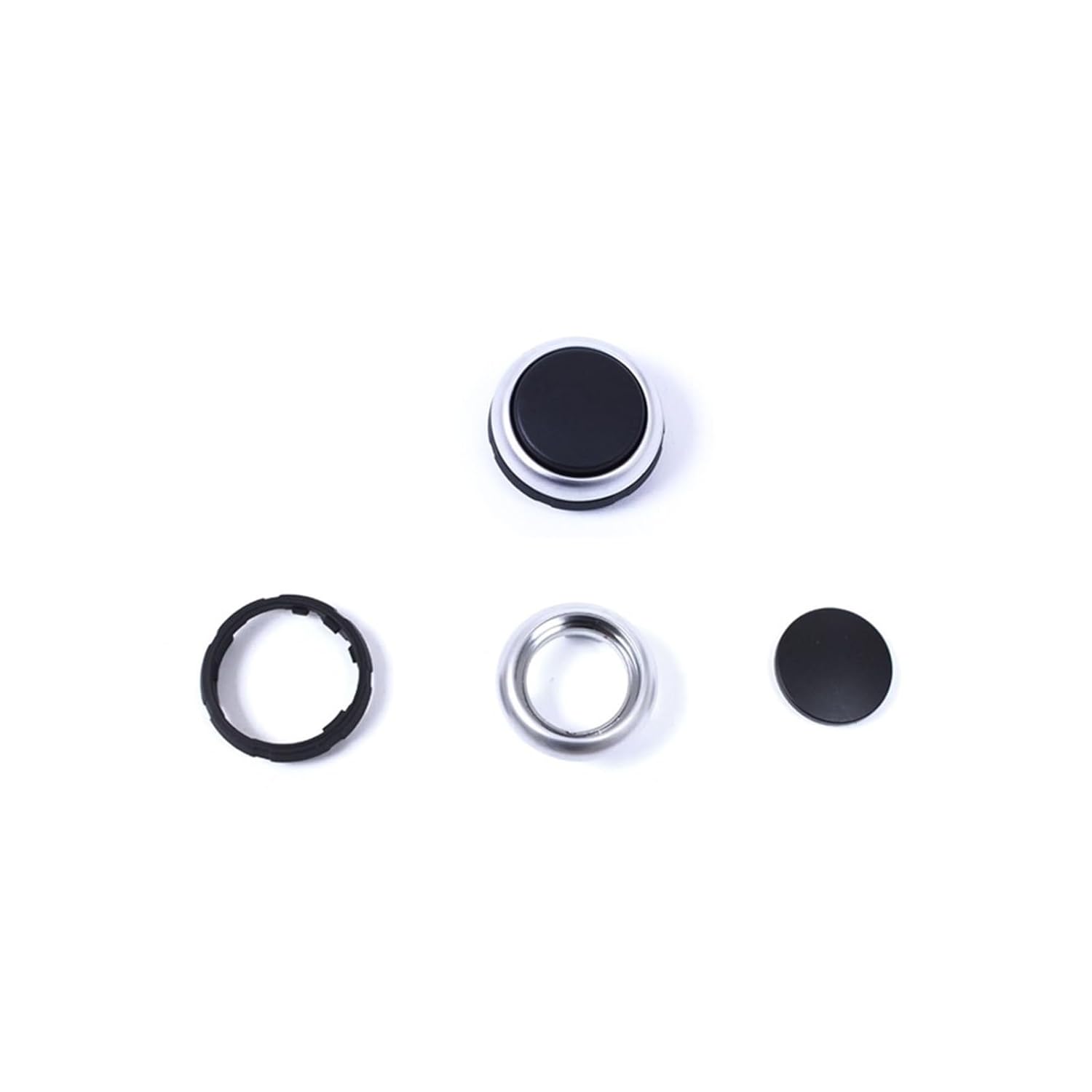 Dashboard Air Conditioning Ac Buttons Audio Control Auto Knob Switch Caps Compatible 5 6 7 Series F10 F06 F12 F01 F02 520 530(Audio Rotary Knob)