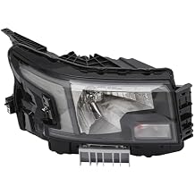 Halogen Headlight for Nissan Frontier 2022 2023 Replacement Driver Left Side/Passenger Right Side Headlight Headlamp for Nissan Frontier 2022-2023 Passenger Right
