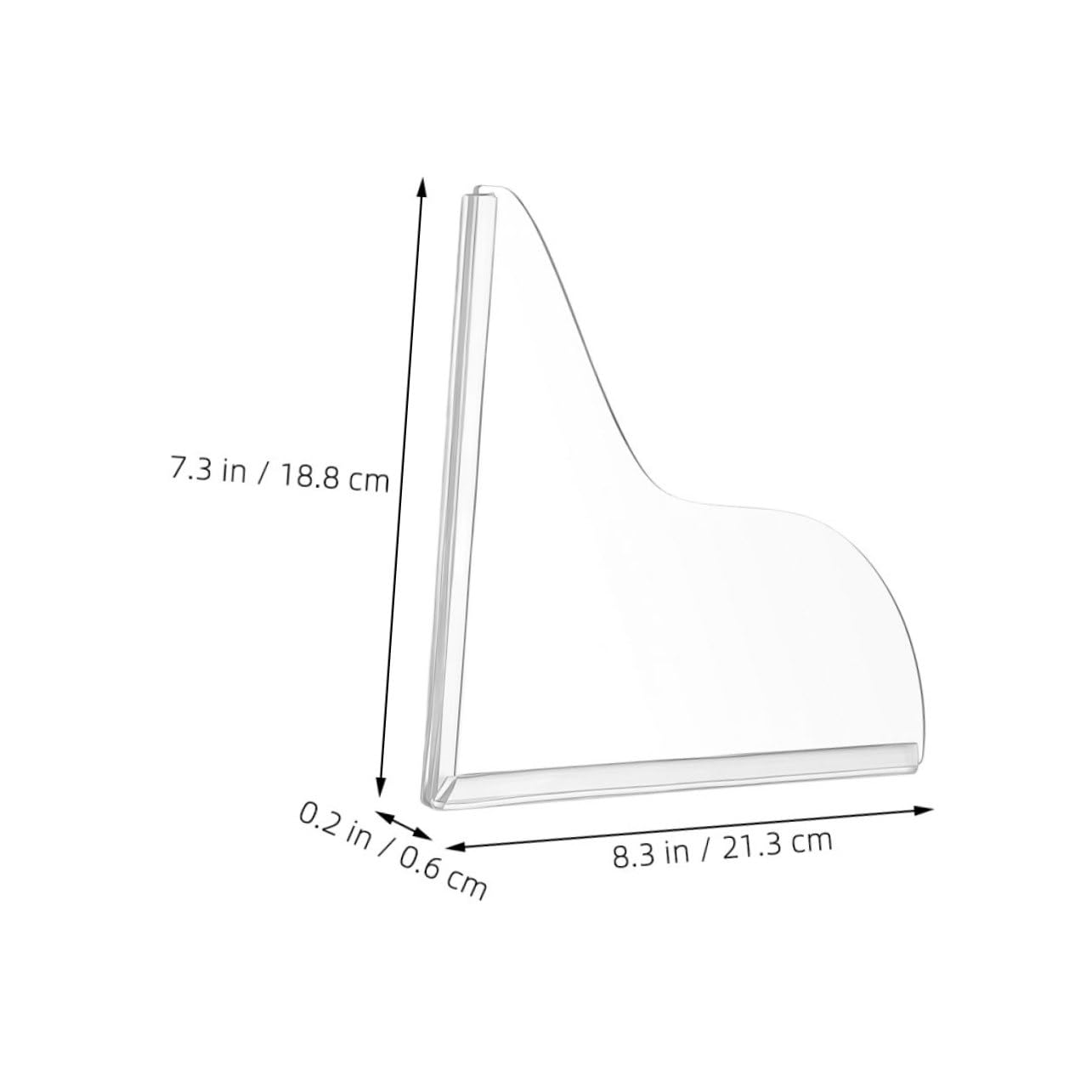 Cabilock 2Pcs Shower Splash Guard Acrylic Panels for Bathtubs Sinks Glass Doors Easy Install Fit for Renters Hotel Bathrooms