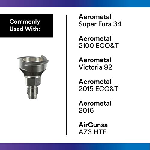 3M PPS 2.0 Spray Gun Adapter #S6, 26007, 1/4 Inch Male, 19 Thread BSP, Connects Numerous Paint Gun Brands to PPS 2.0 Paint Spray System, 1 Pack by 3M - Image 2