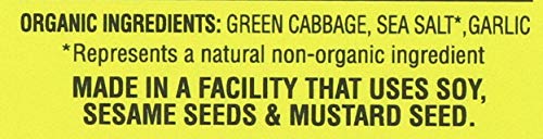 Wildbrine Kraut Raw Green, 18 Oz #TOP3