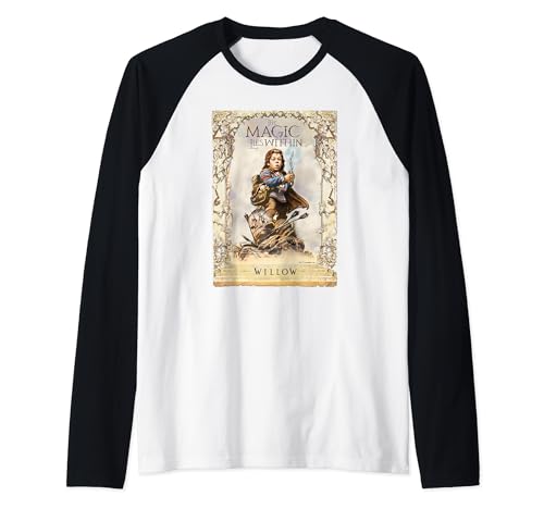 Willow Lucasfilm t-shirt raglan de baseball idéal pour vos soirées cinéma rétro et conventions