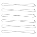 Outus 24 Pack Silver Plated Snake Chain Necklace with Clasp for Jewelry Making, 1.2 mm (18 Inches)