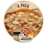 Pizza Bien (6-Pack) Four Cheese Pizza | Charred Thin, Crispy Crust with A Yeasty Flavor Pizza Frozen...