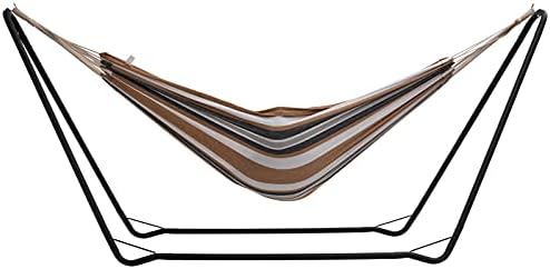 BEJOY Adjustable Universal Metal Frame Hammock Stand,Outdoor Garden Camping Swing,space Saving Steel Metal Stand