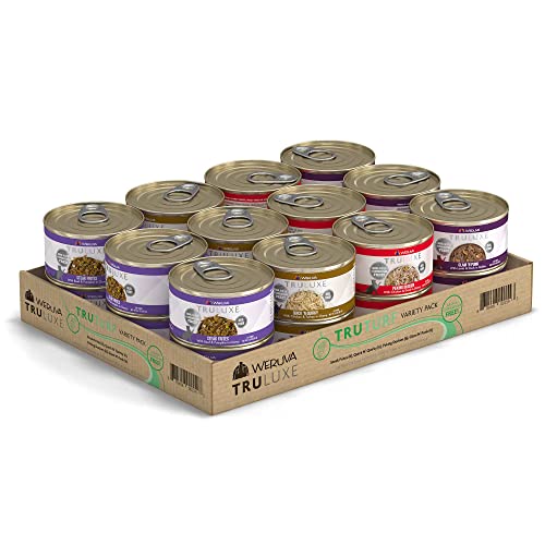 Weruva Truluxe Cat Food, Variety Pack, Truturf, Wet Cat Food, 3Oz Cans (Pack Of 24) #TOP25