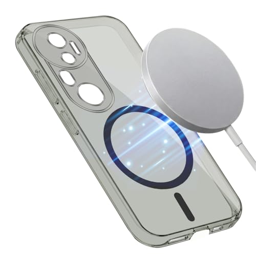 Image of Jkobi Lifetime Anti-Yellow MagSafe Compatible Clear Back Cover Case for Vivo T4 Ultra (Sleek Hard Crystal | Shockproof and Camera Protection)