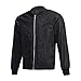 Ymosrh Mens Casual Jacket, Bomber Lightweight Water Resistant Spring Fall Zip Up Casual Windbreaker Light Jackets Chamarras De Hombre Casual Jackets Fashion for Dates Casual Dress (4XL, Black)