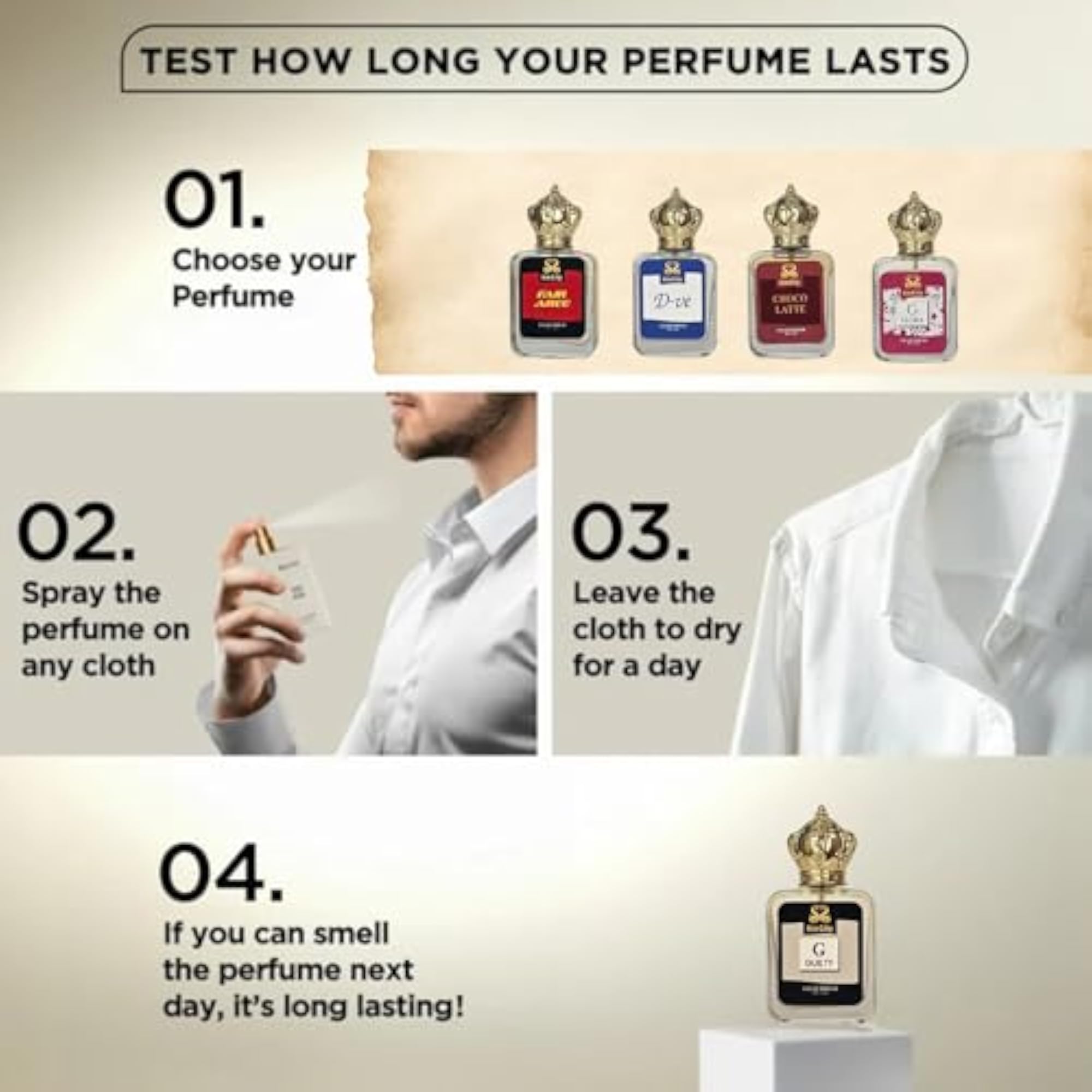 Guilty Perfume for Men, Long-Lasting Luxury Fragrance