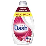 Dash 2en1 Lessive Liquide Jasmin & Rose de Mai x44...