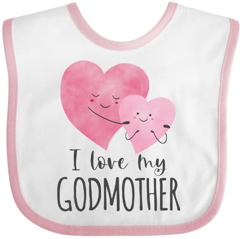 inktastic I Love My Godmother Baby Bib
