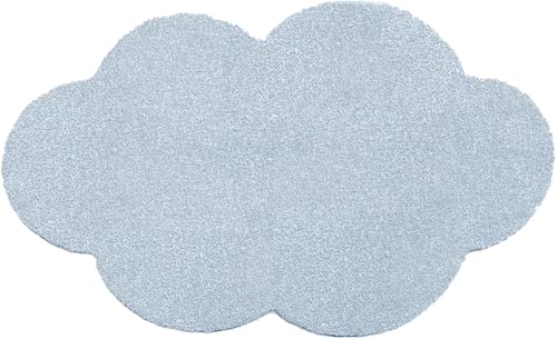 Mad about Mats Kinderteppich »ELSA«, Spielteppich, Babyteppich, Jungen, Wolke, Blau, Hellblau,...