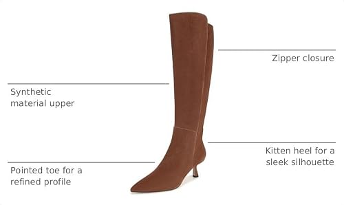 Sam Edelman Women's Taylin Knee High Boot Dark Terra Toffee Wide Calf 11 M — view 6