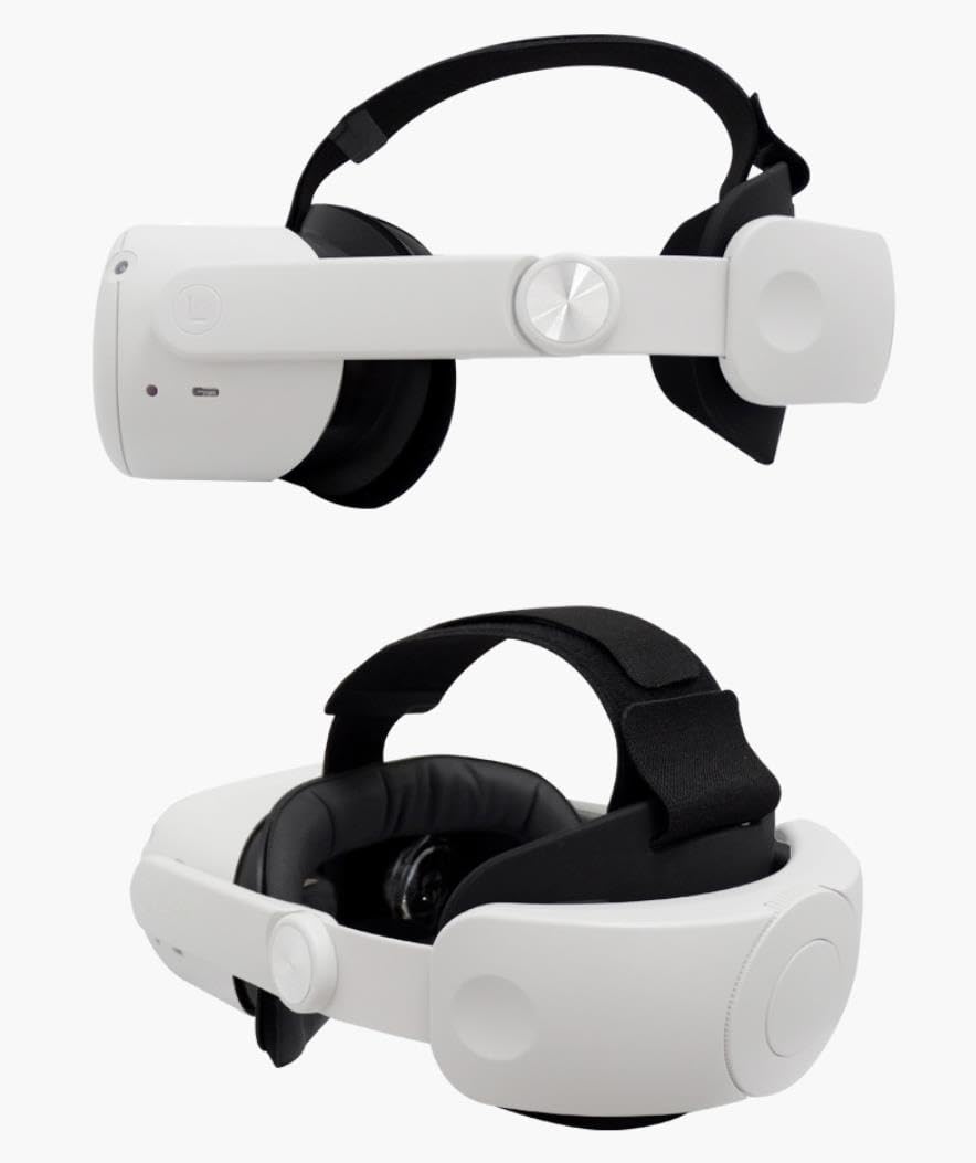 New World Head Strap Compatible with Quest 2, Adjustable Elite Head Strap for Quest 2 (No VR Headset Included) HS-OS03