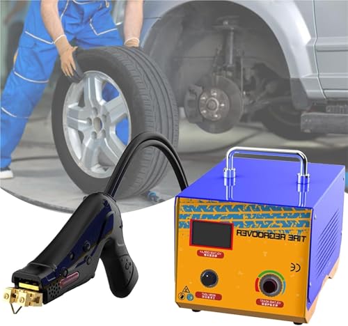 Kit Professionale per la scanalatura di Pneumatici, per Auto, Camion, Kart, Pneumatici industriali, Manutenzione e Riparazione, Adatto per officine di Riparazione Auto.