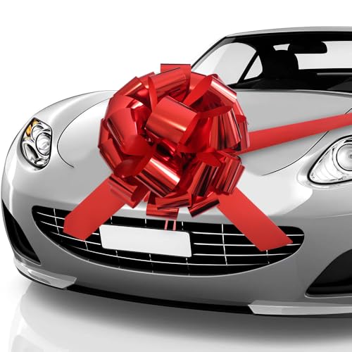 Lhmtfcyy 1Pcs Large Gift Bow,Giant Bow For Car,22 Inch Giant Bow Suitable For Large Gift Bows,Car Bows,Christmas,Appliances,Bicycles,Large Toy Cars,Dining Tables,And Party Celebration Decorations  thumb #4