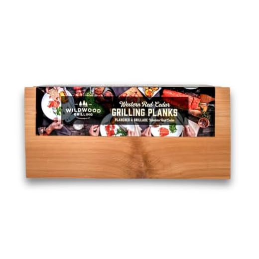 Cedar Grilling Planks (8-Pack): 7x15 - Whole Salmon Fillet Size, USA-Made
