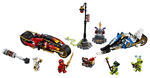 Lego Ninjago Legacy Kai’s Blade Cycle & Zane’s Snowmobile 70667 Building Kit (376 Pieces) #TOP1