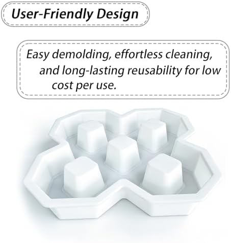 2-Pack Concrete Paver Mold, ABS Paver Molds for Concrete, Reusable Cement Molds for Driveway, Patio, Parking Lot, 15.7 x 15.7 x 2.75 Inch Permeable Concrete Moulds and Forms — 사진 4