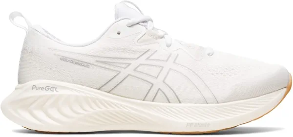 ASICS Women's Gel-Cumulus 25 Running Shoes, 11.5, White/White