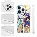 Clear Soft Full Body Protective Transparent Shockproof TPU Matte Cover Phone Case for Samsung Galaxy S24 Ultra,Anime Class A Hero Might MHA(06)