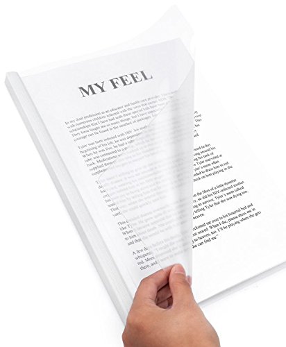 Plastic File Folder 10Mm Sliding Bar Report Covers, 18C, 40 Sheet Capacity, Transparent Resume Presentation File Folders Organizer Binder For A4 Size Paper, 20 Pcs #TOP7