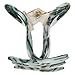 Small Blue Hair Clip for Women, France Luxe Sm Couture Claw Clip, South Sea Faux Shell, Strong Grip, Lightweight Comfort, Damage-Free French Design, Ideal for Half-Up Style