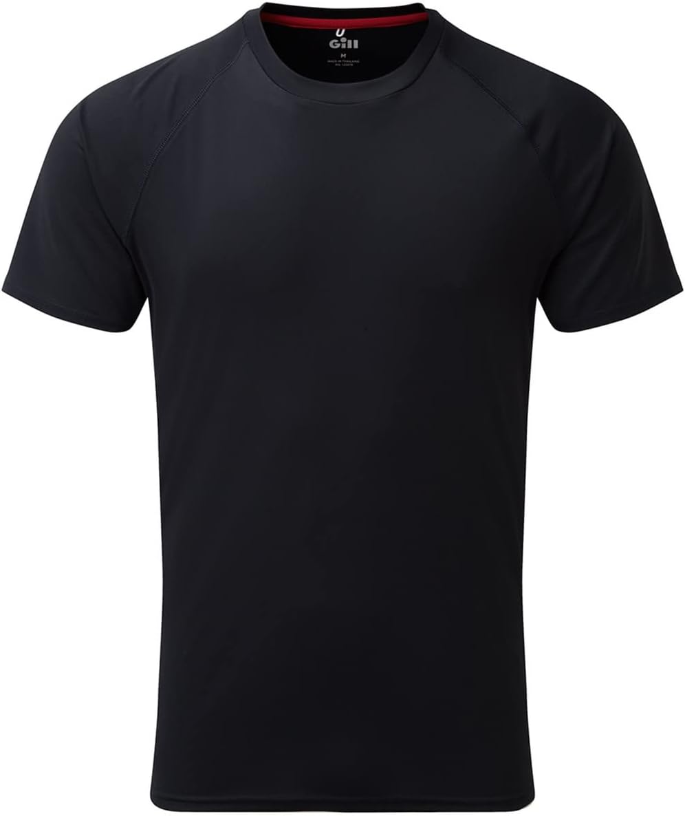 Gill Mens Short Sleeve UV Tec T-Shirt - Lightweight, Quick Drying & 50+ UV Protection