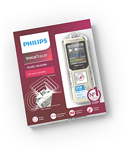 Philips DVT6510 Digitaal dicteerapparaat, audiorecorder geoptimaliseerd voor de opname van muziek - Image 5
