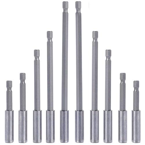 OBPSFY 10PCS Bit Holder Magnetic Extension Screwdrivers Socket, 1/4
