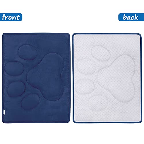 Dog Crate Pad, Dog Mats For Sleeping, Dog Crate Mat With Anti-Slip Bottom, Breathable Dog Crate Bed Kennel Pad, Dark Colored To Hide Stains, Washable Pet Mattress #TOP2