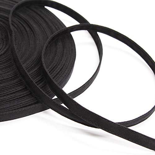 5 Yards of Black Cotton Casing for 1/4