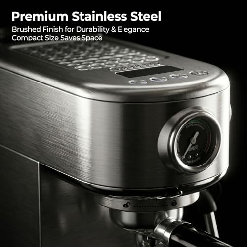 Professional Espresso Machine with Milk Frother