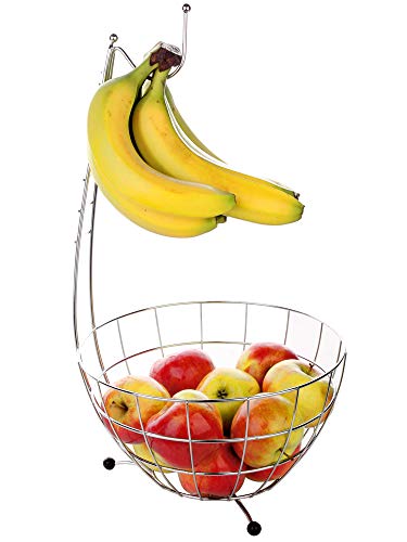 Obstkorb - Korb für Obst und Gemüse - Bananenhalter Cover