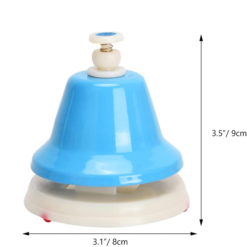 Set di campanelli da tavolo da 8 pezzi, campanello in metallo, campanelli, strumenti musicali Campana melodica, campana nascosta, campanelli colorati per campanello per animali domestici, cam