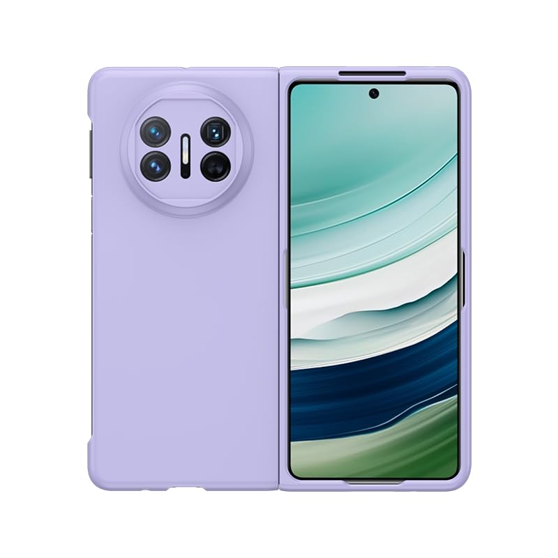 linsuyu Case Compatible with Huawei Mate Xs 2 [Hard PC] Foldable Phone Case Purple