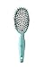 Leyla Milani Hair Detangler Brush - Miracle Brush Human Hair Brushes for Sensitive Scalp, Gentle Detangling, Shine, Volumizing, Nylon Boar Bristle, Best Paddle Brush for Women, Men, Kids (Teal)