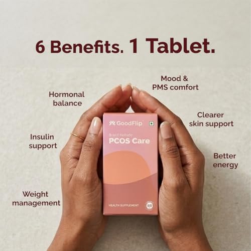 Image of PCOS Care Tablets | Myo-Inositol with α-Lactalbumin for Enhanced Absorption | With Liposomal Magnesium and B12 | Supports Weight Management & Fertility